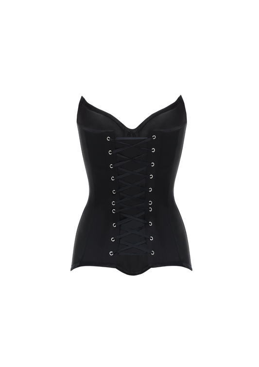 ZOE SATIN CORSET
