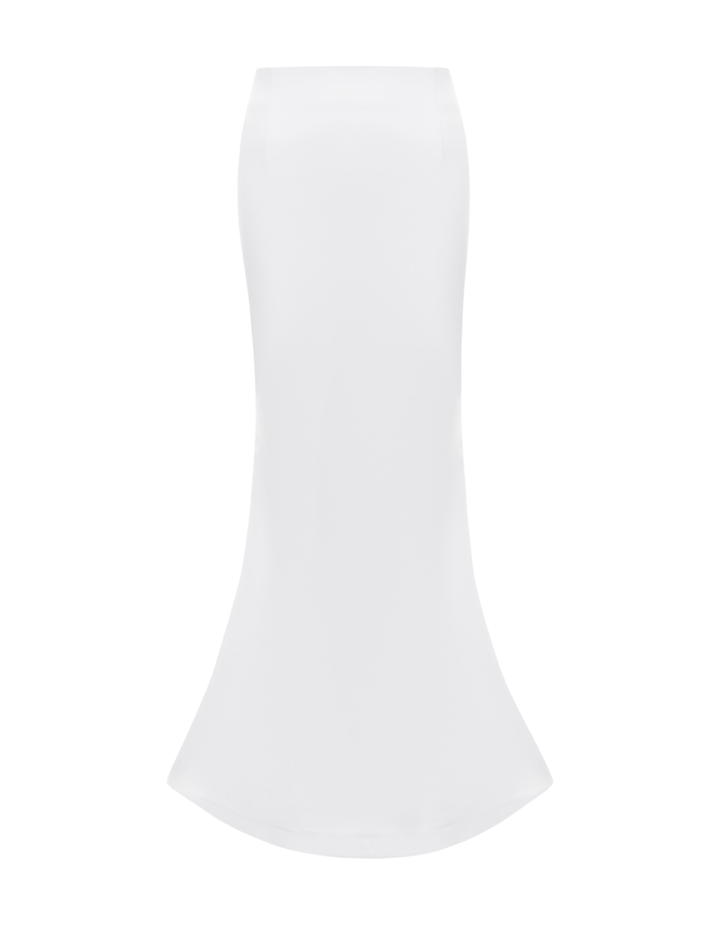CLASSIC SATIN SKIRT WHITE